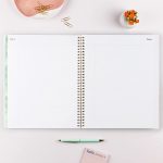 Blue Sky 2022 Weekly & Monthly Planner, 8.5" x 11", Frosted Flexible Cover, Wirebound, Laurel (135842) - Image 7